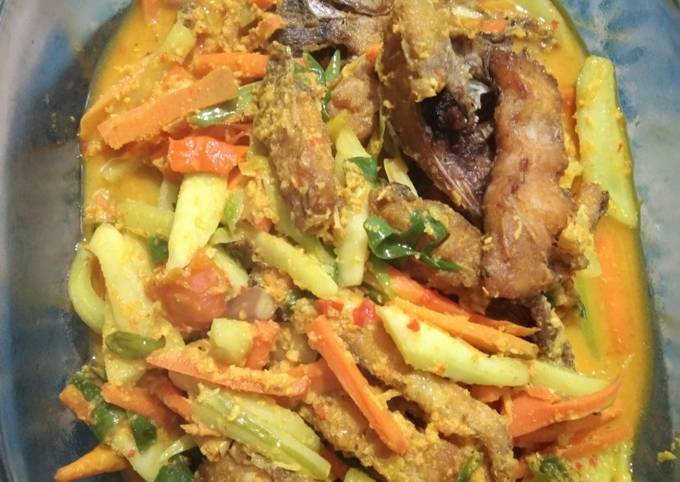 Resep Gurame Acar Bumbu Kuning Anti Gagal
