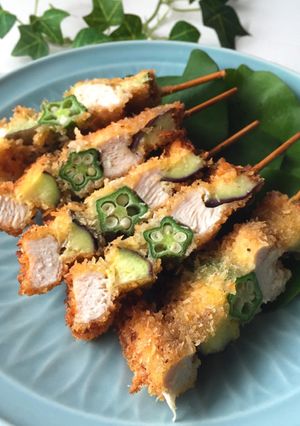 A picture of Budget-Friendly! Stylish Chicken Skewers with One Chicken Breast.