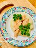 Rainbow trout in salt shell