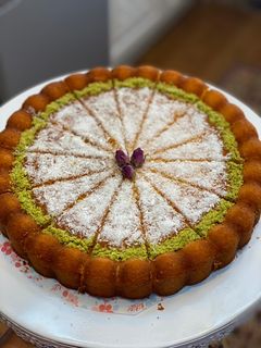 عکسی از دستور کیک بسبوسه با آرد سمولینا