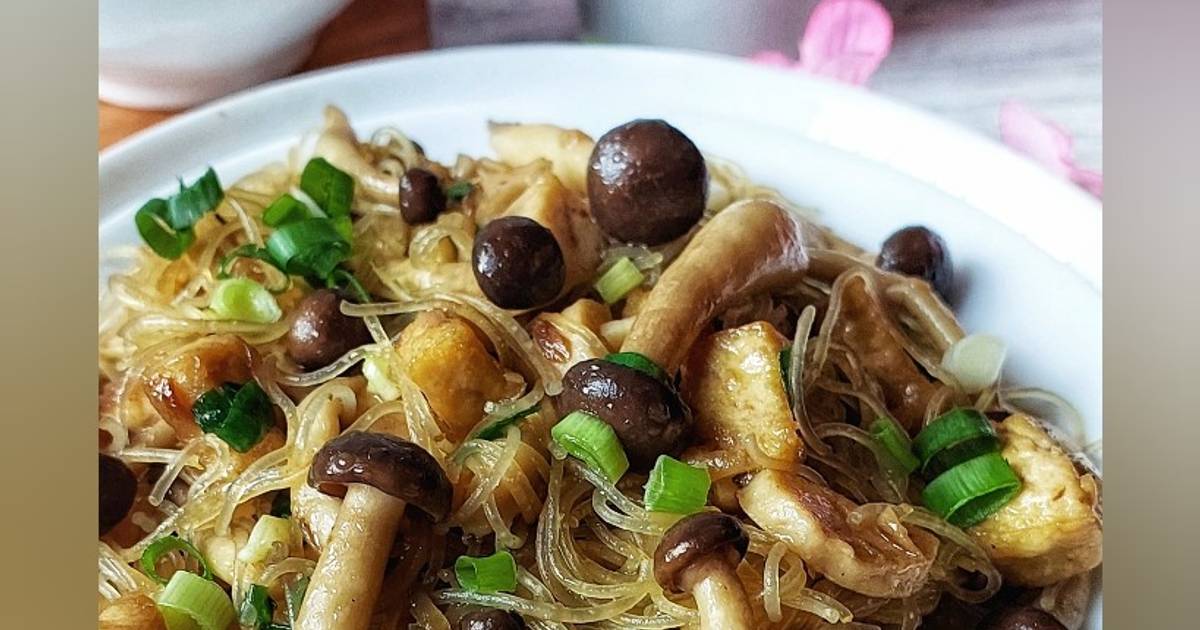 Resep Tumis Sohun Jamur Shimeji oleh Julie Kustianingsih Cookpad