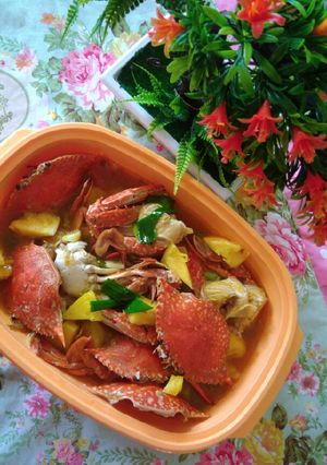 Foto resep 3. Rajungan saus asam manis