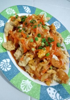 Foto resep Ayam koloke(asam manis)