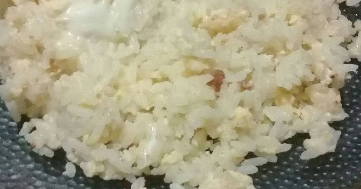 Arroz con huevo revuelto y queso Receta de Sakura ?- Cookpad