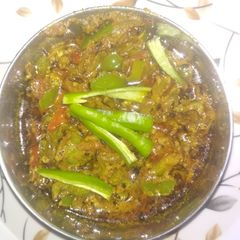 A picture of Malai ki spicey sabji.