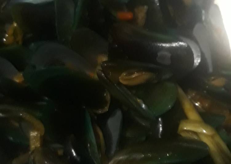 Kerang ijo saus tiram