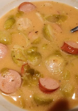 Frankfurti leves kelbimbóból recept fotója