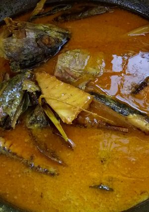 Foto resep Gulai ikan cakalang asap