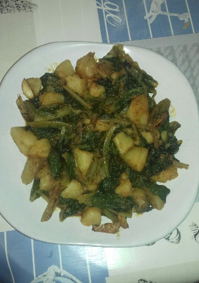 Una foto de Acelgas rehogadas caseras