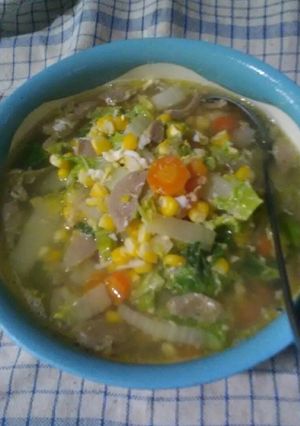 Foto resep Tumis sawi putih dan telor