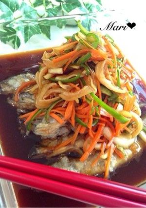 A picture of Simple and Delicious! Shishamo Nanbanzuke (Marinated Smelt).