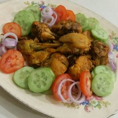 A picture of Chicken roast.