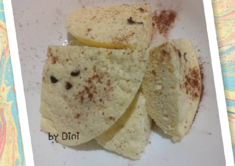 Bagaimana Menyiapkan Roti Kukus Tape KW Keto Ricecooker #ketopad Anti Gagal