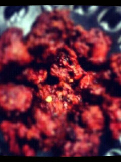 A picture of Spicy Fried Ginger Chicken.