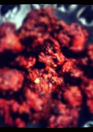 A picture of Spicy Fried Ginger Chicken.