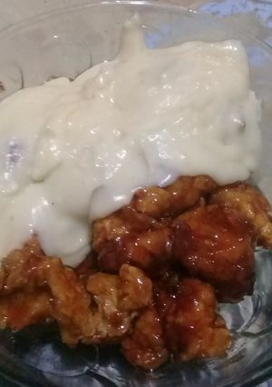 Foto resep Ayam goreng madu saus keju