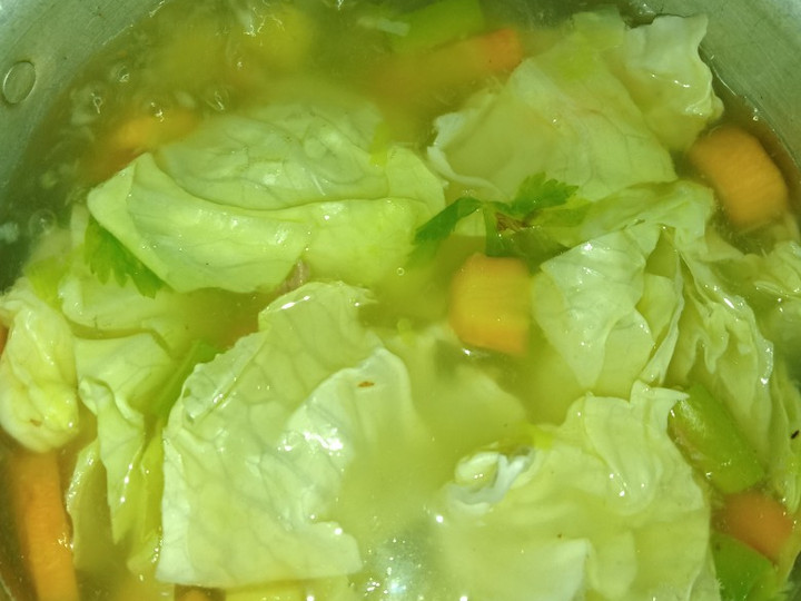 Resep: Sayur sop bening Irit Anti Gagal