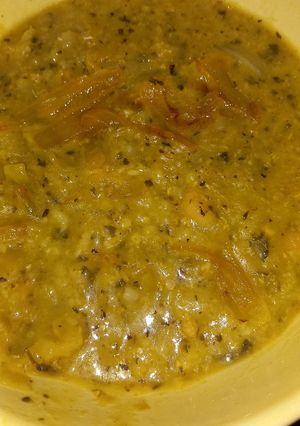 عکسی از دستور آش نعناع و نخود سریع و کم هزینه