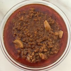 A picture of Mushroom Soya Masala.