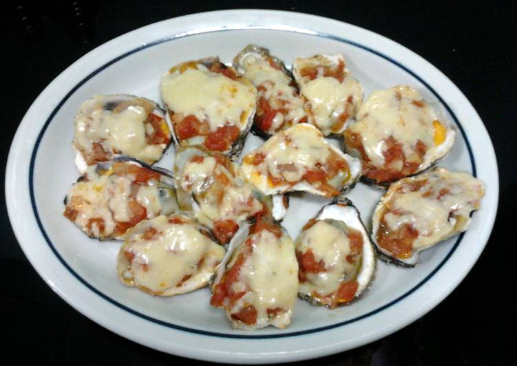 Easiest Way to Make Homemade Spicy  Baked  Oyster