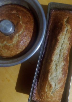 Una foto de Budín de banana
