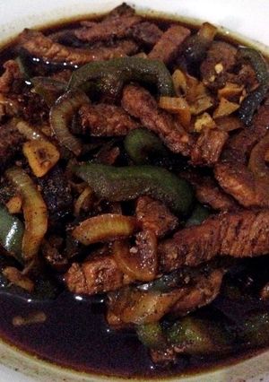 Foto resep Daging sapi lada hitam