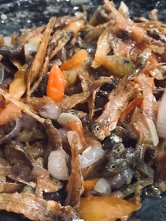 Foto resep Oseng teri bawang