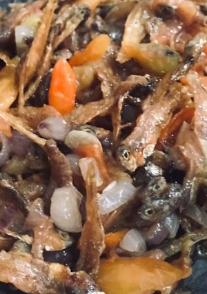 Foto resep Oseng teri bawang
