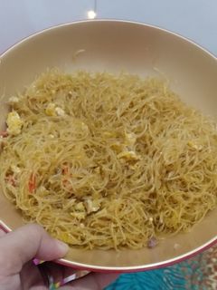 Foto resep Bihun goreng telur orak arik
