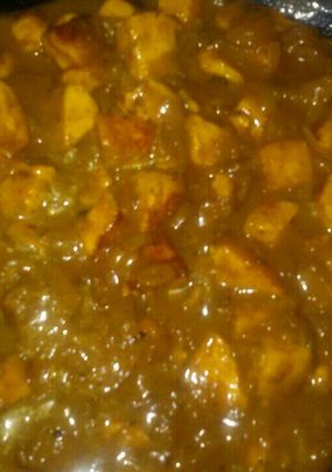 A picture of Paneer ki sabji.