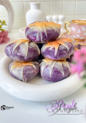 Foto resep Purple dumpling