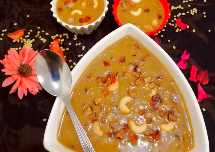 Steps to Make Award-winning Parippu payasam(Dal kheer)