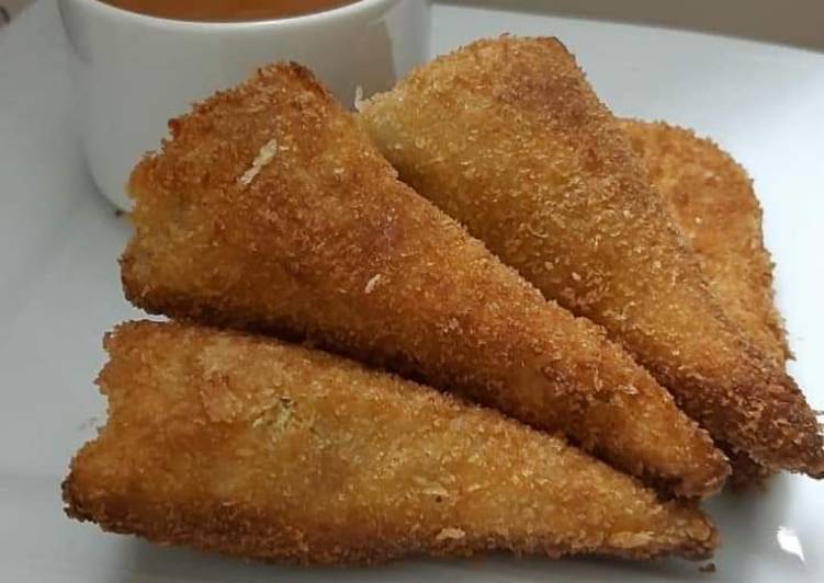 Bread cone samosa😋😋