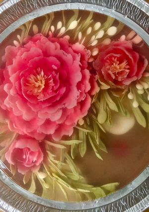 Hình của món 🌱 Base Thạch Rau Câu 3D Trong Suốt.