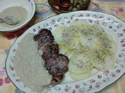 Una foto de solomillo cerdo thermomix