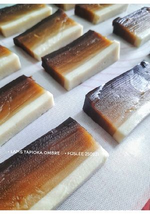 Foto resep Lapis kanji ombre