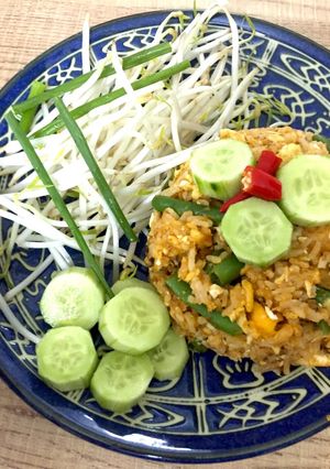 Hình của món Cơm chiên hỏa tốc không gia vị.