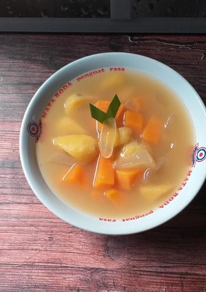Foto resep Kolak pisang,ubi dan kolang kaling penuh cinta 💕💕