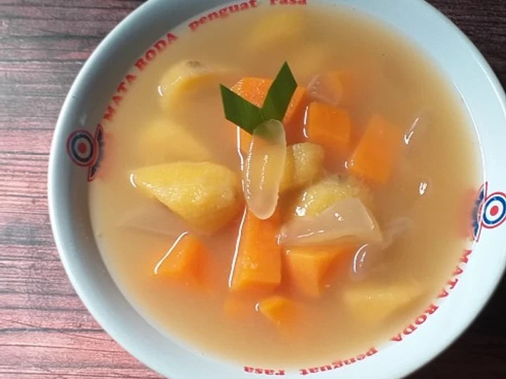 Cara Sederhana Membuat Resep  Kolak pisang,ubi dan kolang kaling penuh cinta 💕💕 yang Lezat, Bikin Ketagihan