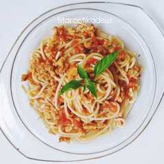 Spaghetti Tempe Marinara রেসিপির প্রধান ছবি