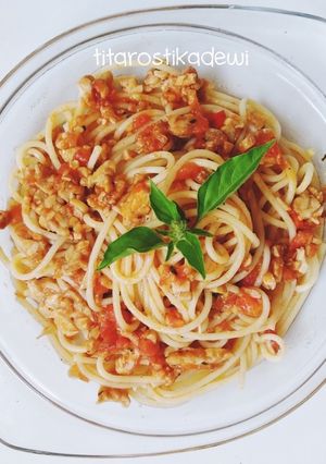 Foto resep Spaghetti Tempe Marinara