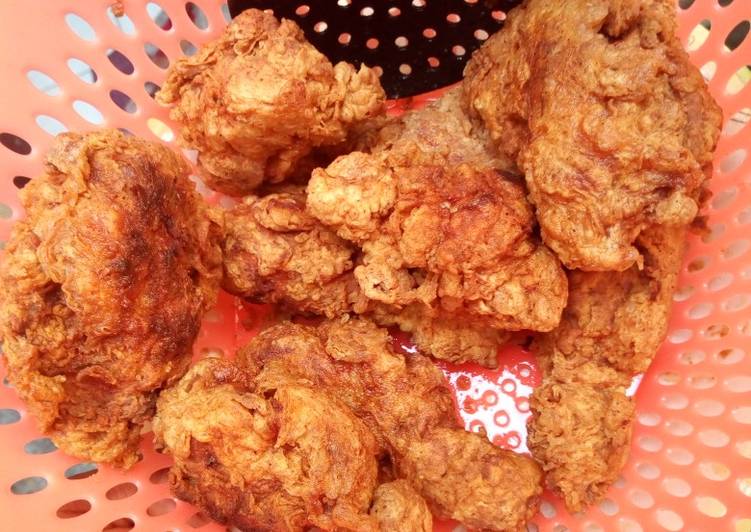 How to Prepare Award-winning KFC style fried chicken