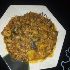 A picture of Beans porridge.