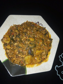 A picture of Beans porridge.