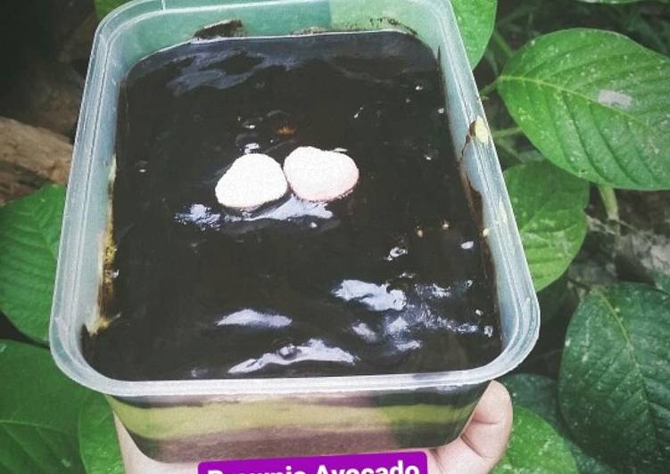Resep Brownis avocado (cokolatos), Enak