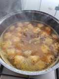 Caldo de Puchero con espinaso