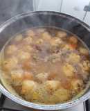 Caldo de Puchero con espinaso