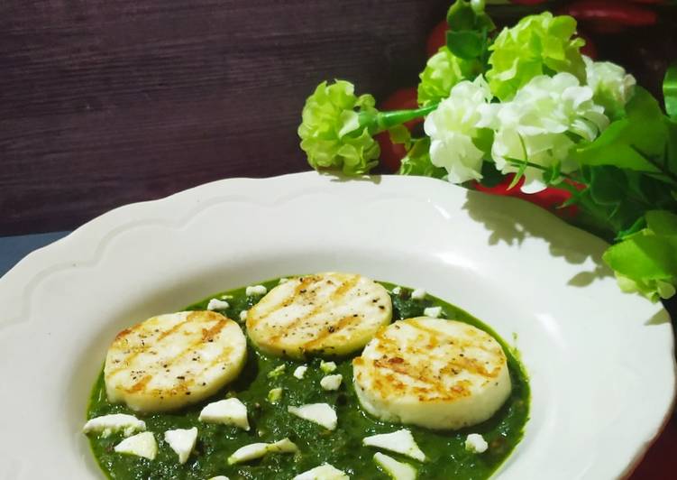 Recipe of Any-night-of-the-week Palak Paneer