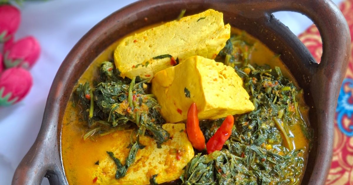 Gulai Kenikir Tahu Kuning