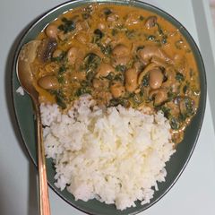 A picture of Protein creamy butter beans.